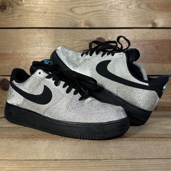 Mens Size 10.5 Nike Air Force 1 Low ’07 LV8 “Diamond Quest” Sneakers 718152-005 main image 8